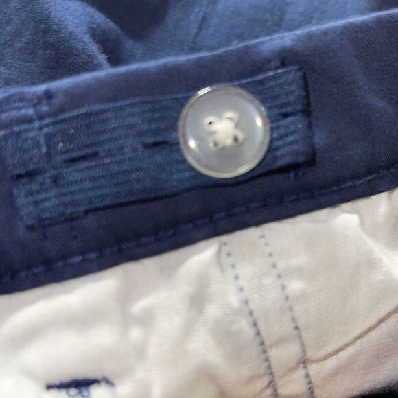 Denim Co. Shorts cargo Girls size 14 uniform Navy Blue Adjustable Length New - Picture 11 of 11